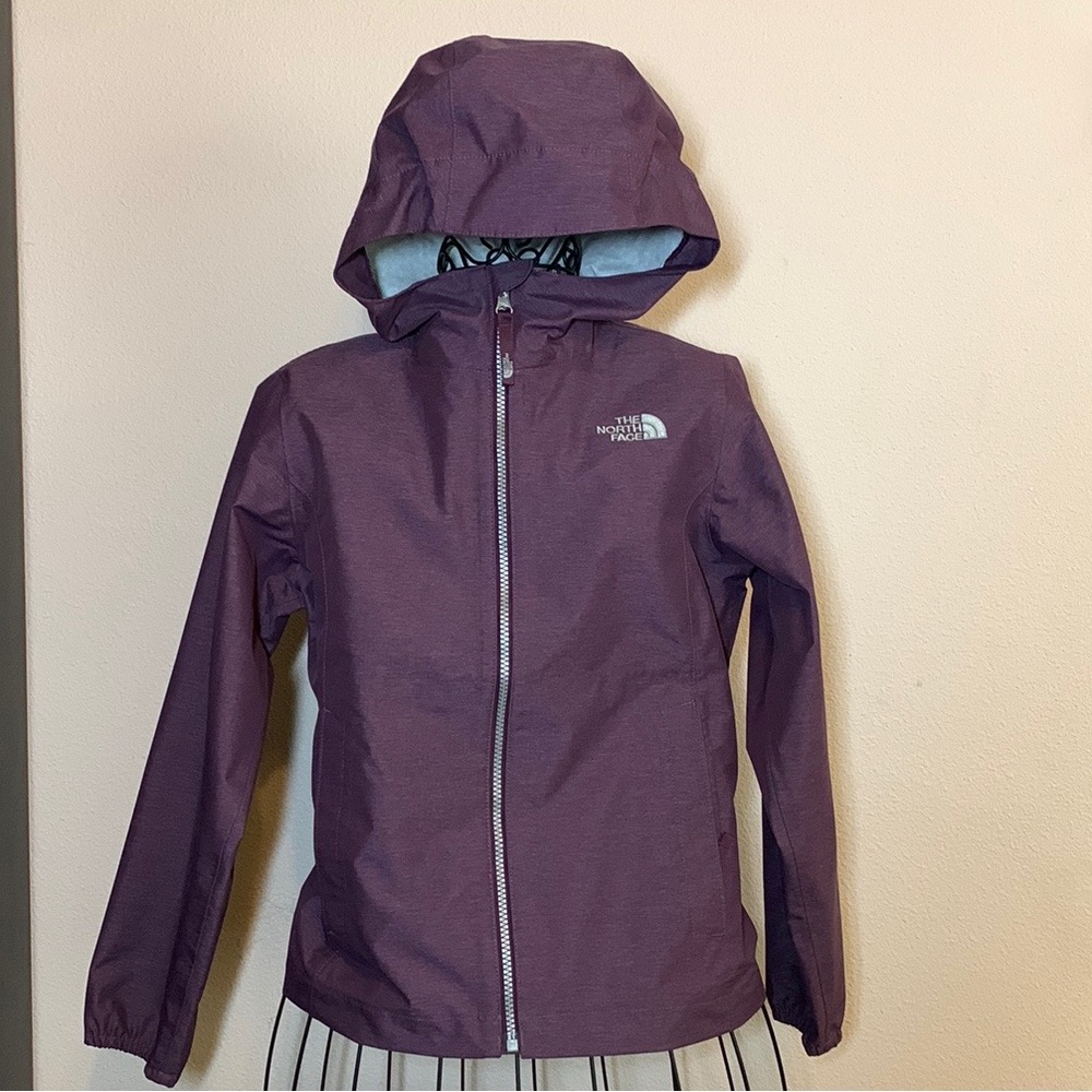 Girls Waterproof North Face Rain Jacket